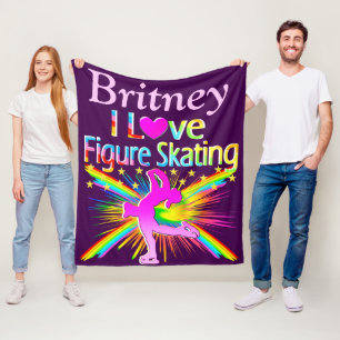 BEAUTIFULLT ANPASSNINGSBAR FIGUR SKATER FLEECE BLA