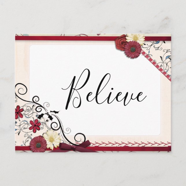 BEAUTIFULLT UTTRYCK VYKORT (Framsida)