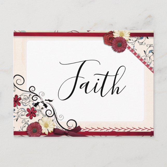 BEAUTIFULLT UTTRYCK VYKORT (Framsida)