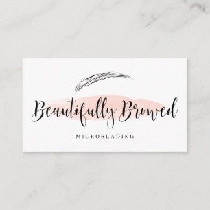 Beautifully Browed Visitkort
