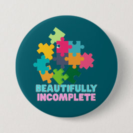 Beautifully Incomplete Colorful Puzzle Piece Knapp