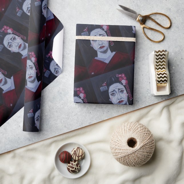 Beautifully Sad Painting by Alfred Fox Presentpapper (Hantverk)