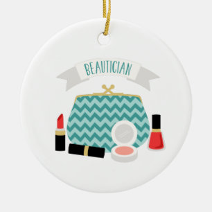 Beautisk Julgransprydnad Keramik
