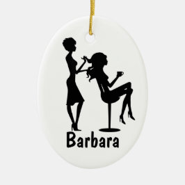 Beautistisk anpassad julgransprydnad keramik