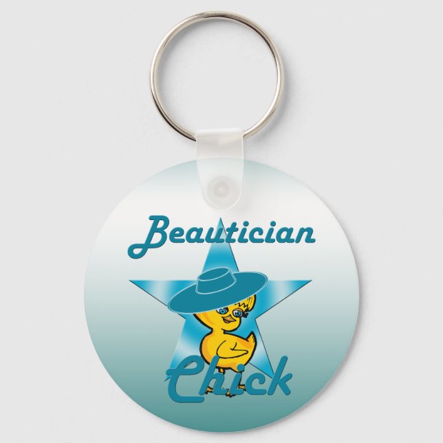 Beautistisk Chick #7 Nyckelring (Framsida)