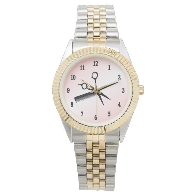 Beautistisk Rosa för design Armbandsur (Framsida)