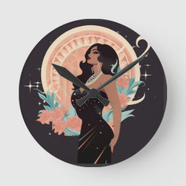 BEAUTY #1 RUND KLOCKA