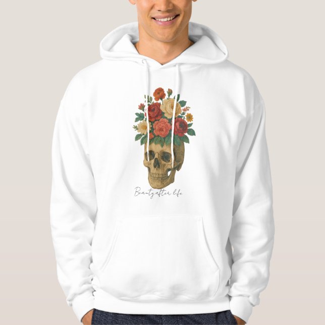 Beauty after life hoodie (Framsida)
