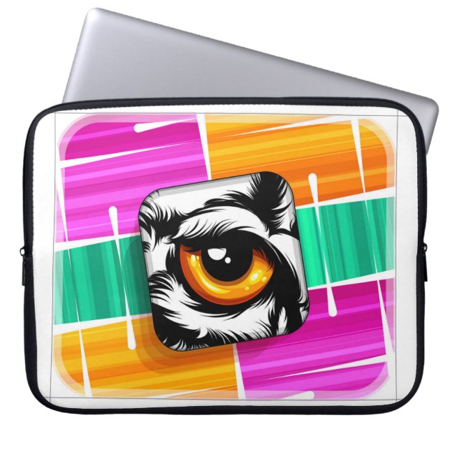 Beauty and creativity to protect your laptop. laptop fodral (Framsidan)
