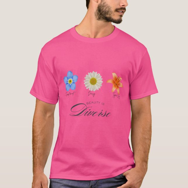 Beauty är Diverse T Shirt (Framsida)