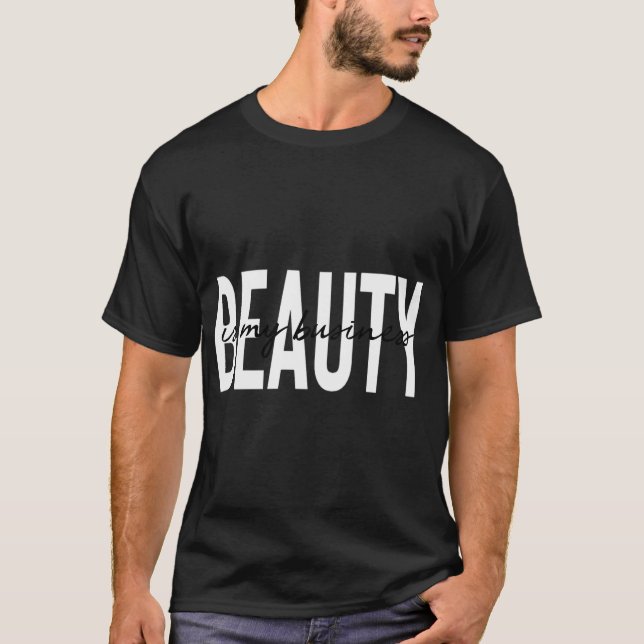 Beauty är my Business Licensician Skin Ca T Shirt (Framsida)