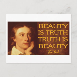 Beauty är Truth Vykort
