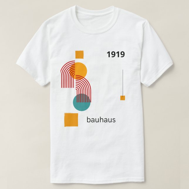 BEAUTY BAUHAUS T SHIRT (Design framsida)