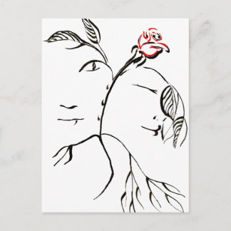 Beauty & Beast Ro Vykort