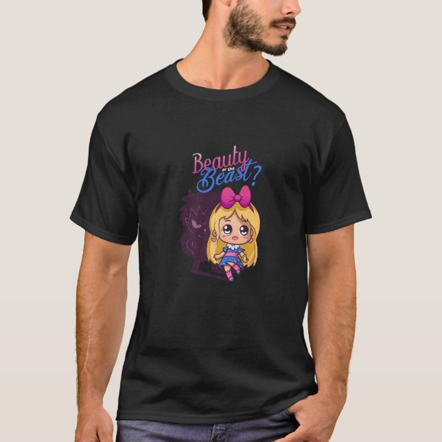Beauty Beast Your choice. Premium T Shirt (Framsida)