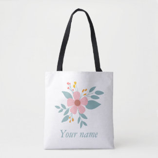 Beauty Blommor tobag Tygkasse
