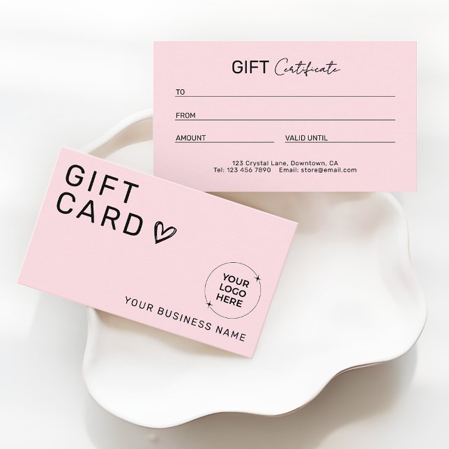 Beauty Business Promotional Gift Certificate (Skapare uppladdad)