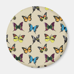 Beauty & Butterfly Magnet