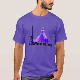 Beauty Cinderella 3D-modellering - T Shirt
