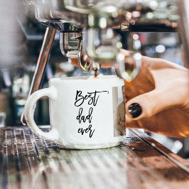 Beauty Collage Photo Best Pappa någonsin Gift Espressomugg