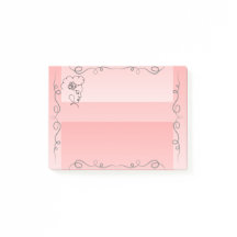 Beauty Coral Sticky Notes
