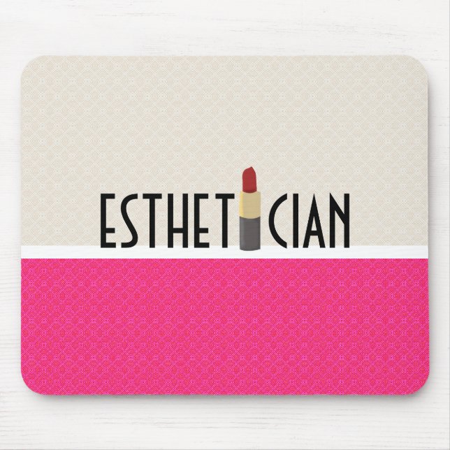 Beauty Esthetician Red Lipstick Makeup Artist Musmatta (Framsidan)
