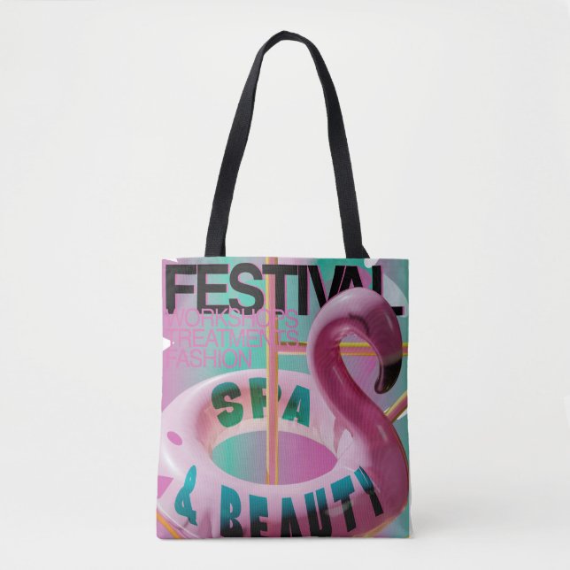 Beauty Festival Tote Bag Tygkasse (Framsida)