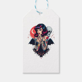 Beauty fladdermus Vinge Presentetikett