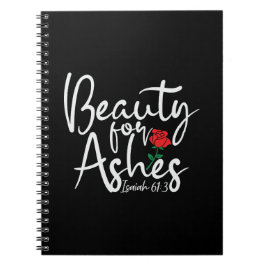 Beauty for Ashes Black College - bärbar dator Anteckningsbok
