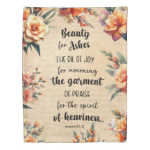 Beauty For Ashes, Isaiah 63:1, Blommigt Christian