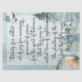 Beauty for Ashes Lodrät Fox-papper