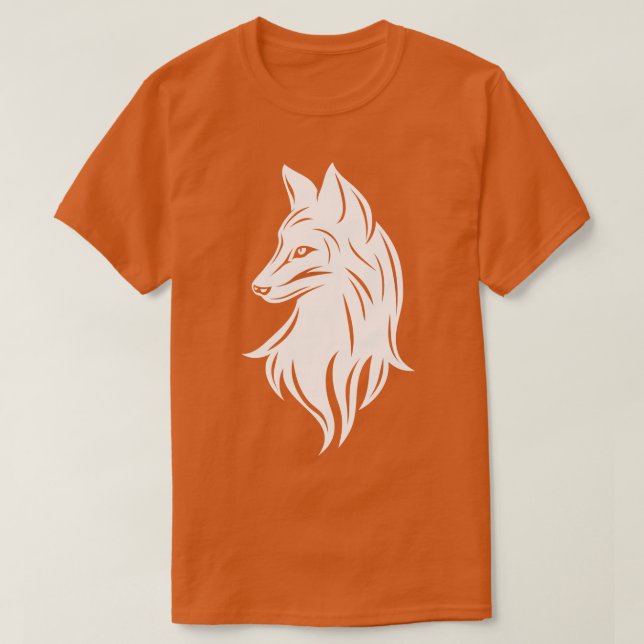 Beauty Fox 2 T Shirt (Design framsida)
