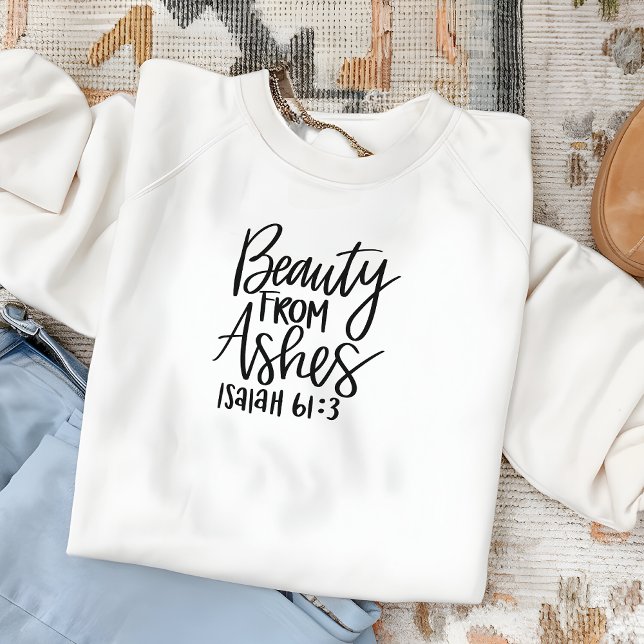 Beauty från Ashes Bible Verse Womans T Shirt (Skapare uppladdad)