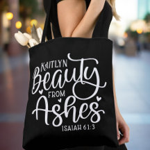 Beauty från Ashes Isaiah 61:3 Personligens Anpassn