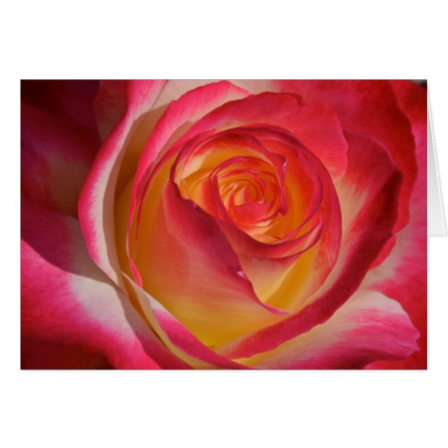 Beauty från inom hälsningskort (Framsidan Horizontal)