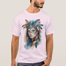 Beauty från vattenfärgsstammen: Bemhansk konst T Shirt