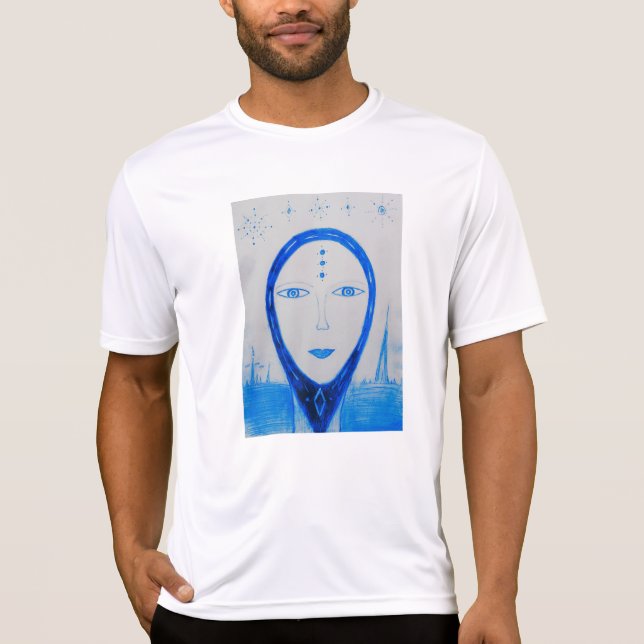 Beauty Galactic Being T Shirt (Framsida)