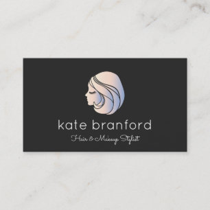 Beauty Girl's Ansikte Cosmetolog Visitkort