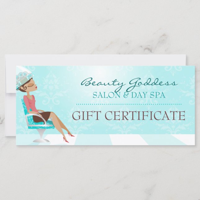 Beauty Goddess Gift-certifikat (Framsida)