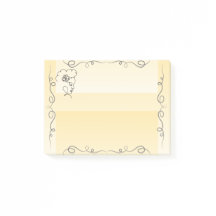 Beauty Goldenrod Sticky Notes