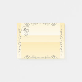 Beauty Goldenrod Sticky Notes Post-it Block