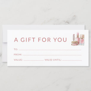 Beauty Hair & Makeup Tack Gift-certifikat