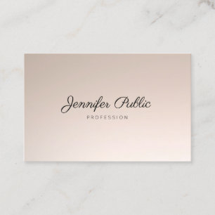 Beauty Hair Salon Handskriven skript Cosmetolog Visitkort