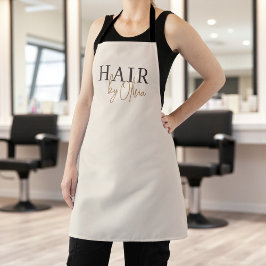 Beauty Hair Salon Neutral Beige Modern Typography 