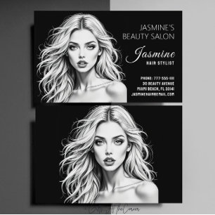 Beauty Hair Salon Visitkort