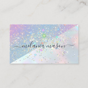 Beauty HoloGraps Glam Glitter Elegant Sparkles Visitkort