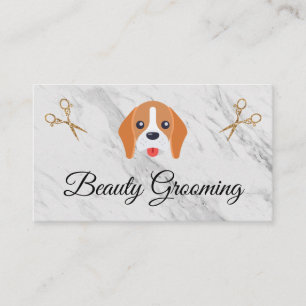 Beauty Hund Groomer Elite Shears Visitkort