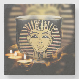 Beauty i Candle Light i Egypten-Stil Stenunderlägg