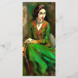 Beauty in Grönt Bookmark Meny