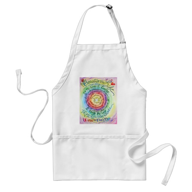 Beauty in Life Apron Förkläde (Framsidan)